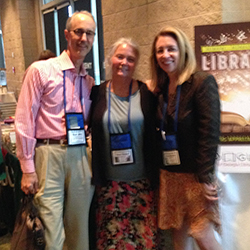 Me, Gwen Roland and Deborah Mantella (Georgia Library Association Author Appreciation Event - Athens, GA - October 6, 2016)